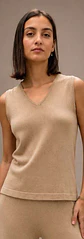 Colete Knit Decote em V - Thumbnail 5