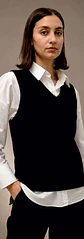 Colete Knit Decote em V - Thumbnail 9