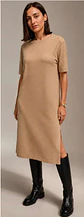 Vestido Knit Midi com Botões Dourados no Ombro - Thumbnail 4