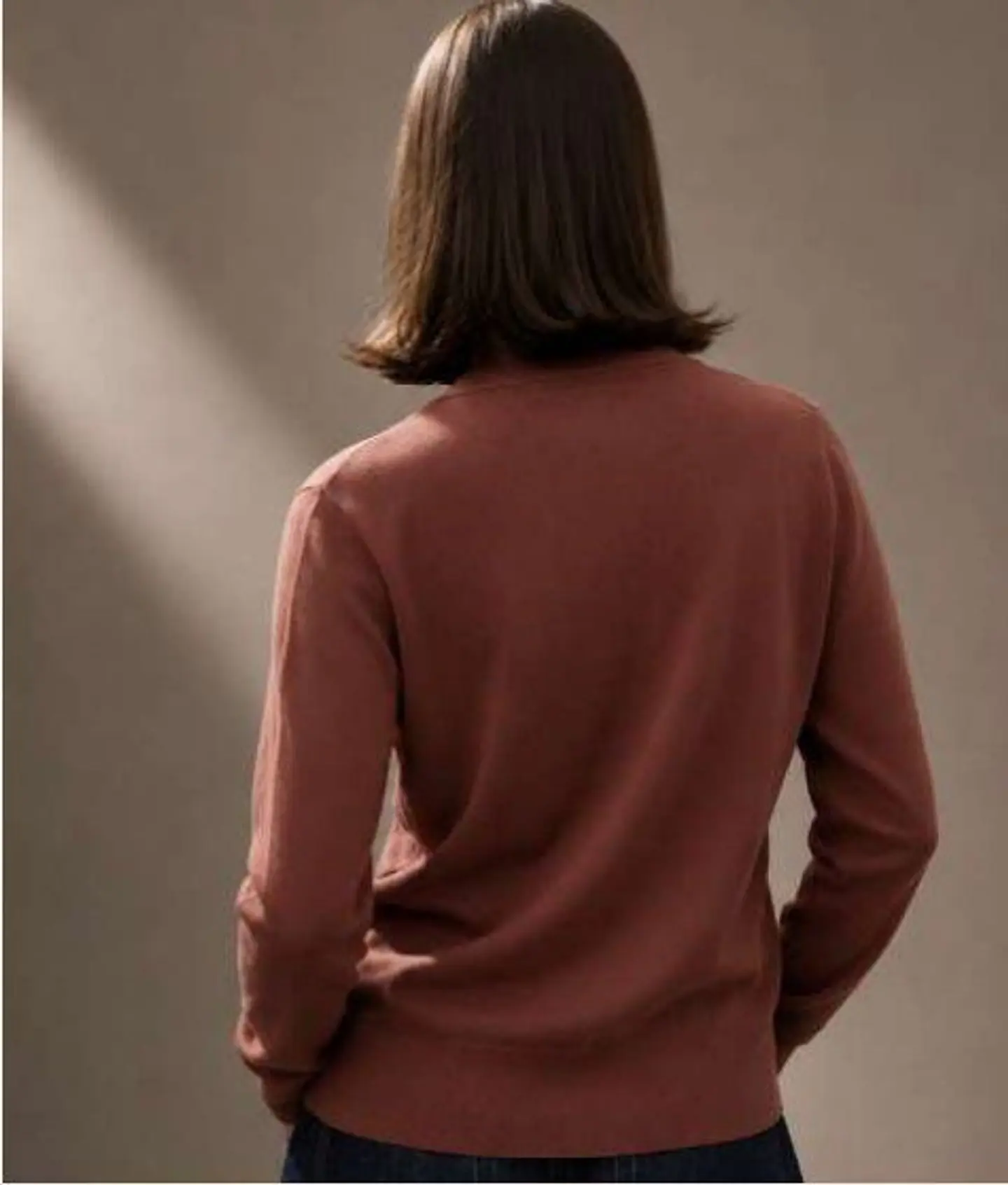Cardigan Knit Decote em V 3
