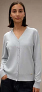Cardigan Knit Decote em V - Thumbnail 8