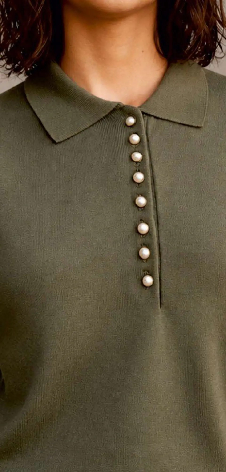 Polo Knit com Botões Decorativos 4