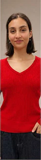 Camisola Knit Entrançada Decote em V - Thumbnail 10