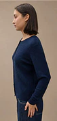 Cardigan Knit Entrançado Decote Redondo - Thumbnail 2