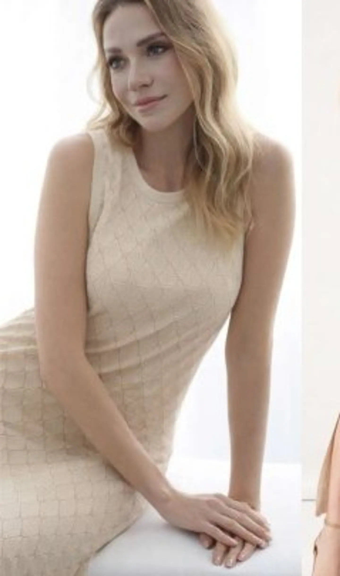 Vestido Knit Midi Sem Mangas 1