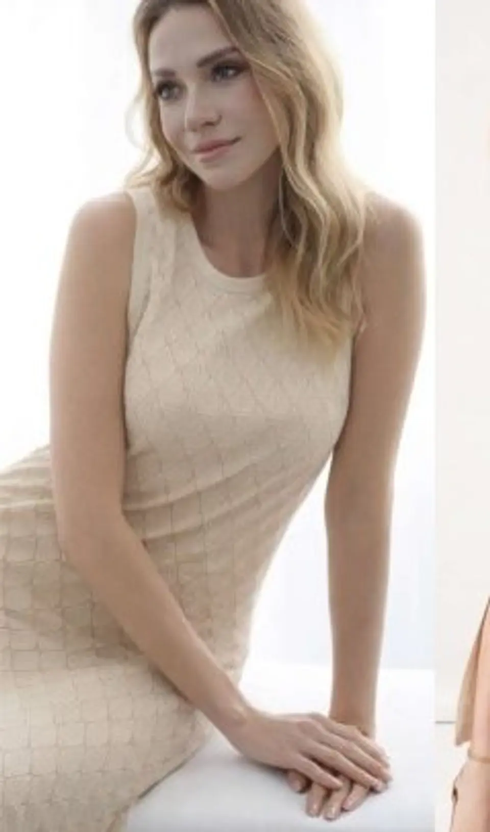 Vestido Knit Midi Sem Mangas 1