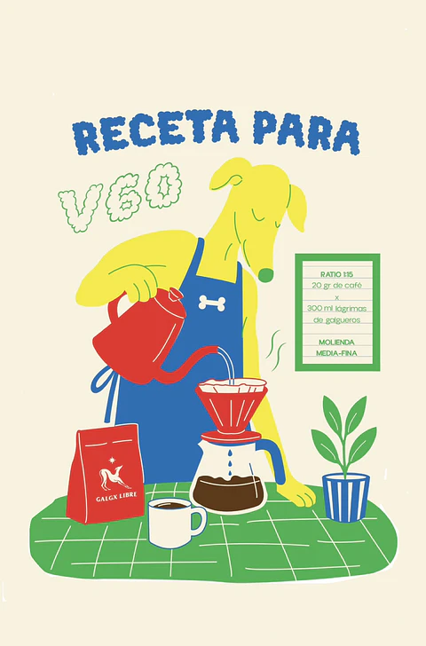 Risografía RECETA V60