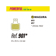 Pastillas Less Brakes PowerFull - Magura MT5, MT7