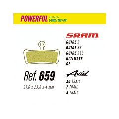 Pastillas Less Brakes PowerFull - Sram Guide, Ultimate, G2