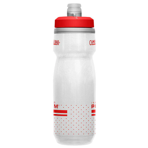 Botella Camelbak Podium Chill - White/Red 620ml 