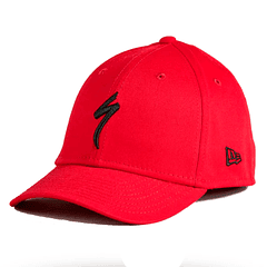 Gorro Specialized NEW ERA - Youth Hat S-Logo Red/Black