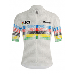 Tricota Santini UCI ROAD 100 CHAMPIONS - White