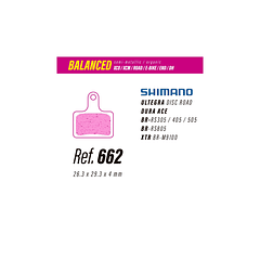 Pastillas Less Brakes Balanced - Shimano Ultegra, Dura Ace, XTR