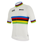 Tricota Santini  UCI WORLD CHAMPION - White 2