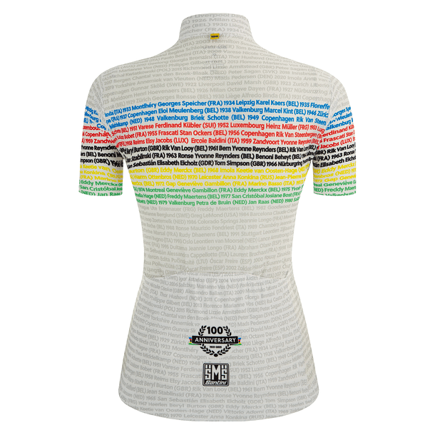 Maillot Santini UCI ROAD 100 CHAMPIONS - Mujer  2