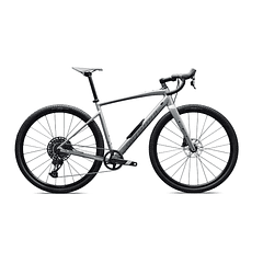 Diverge 4 E5 Comp - Satin Shadow Silver / Fjord Metallic