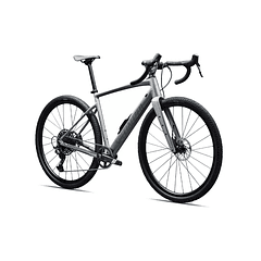 Diverge 4 E5 Comp - Satin Shadow Silver / Fjord Metallic