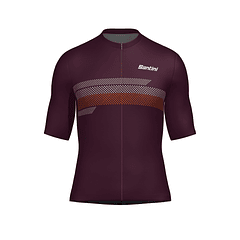 Maillot Santini Horizon2 Hombre - Burgundy 