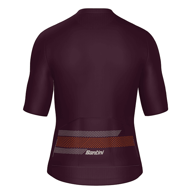 Maillot Santini Horizon2 Hombre - Burgundy  3