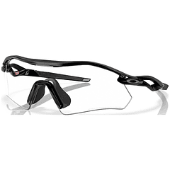 Lentes Oakley Radar Plate - Polished Black/Clear - Black Iridium Photochromic