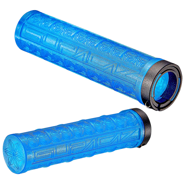 Puños Supacaz MTB - Neon Blue