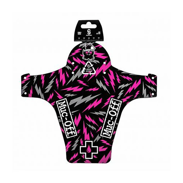  Guardabarros Delantero - Black/Rosa 1