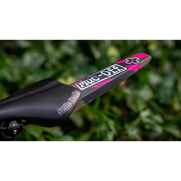 Guardabarros trasero Muc-Off Ride Guard - camuflaje negro/verde  4