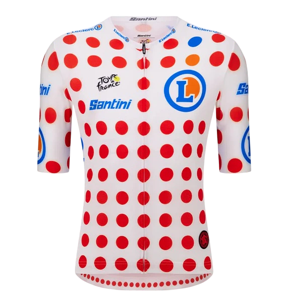 Tricota Santini Líder Montaña TDF Hombre - Polka Dots 1