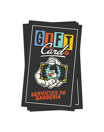 GIFTCARD SERVICIOS BARBERÍA