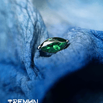 Prong Leaf 16GA - 1.2mm - CZ Esmeralda 