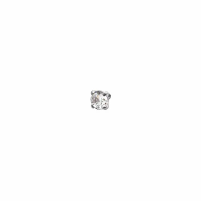 Zirconia prong set 4 garras 16GA - 1.2mm - White