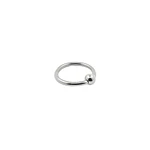 Captive ring niobio 16ga – 1.2mm
