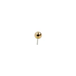 Ball oro threadless o pin oro 14k