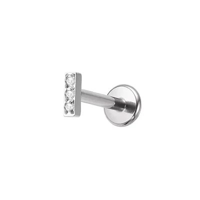 Top Baguette 16GA - 1.2mm CZ White
