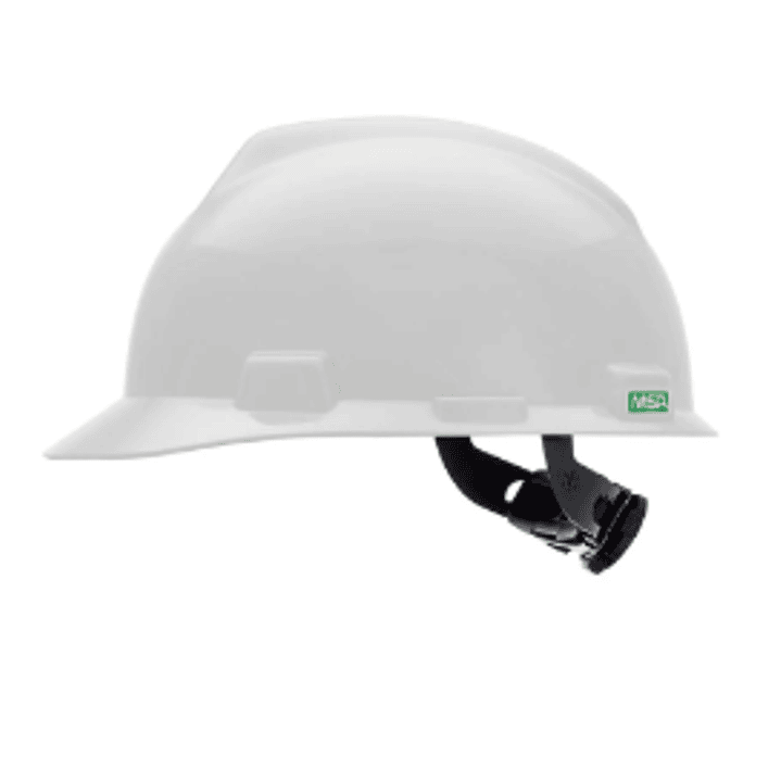 CASCO DE SEGURIDAD MSA V-GARD GORRA BLANCO 1