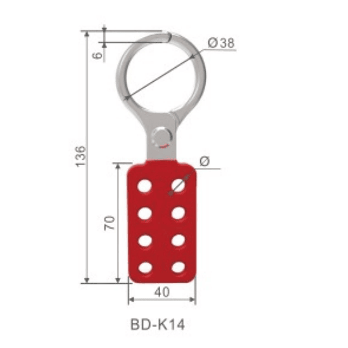 PINZA DE BLOQUEO, ALEACION DE ZINC A PRUEBA DE CHISPAS 1