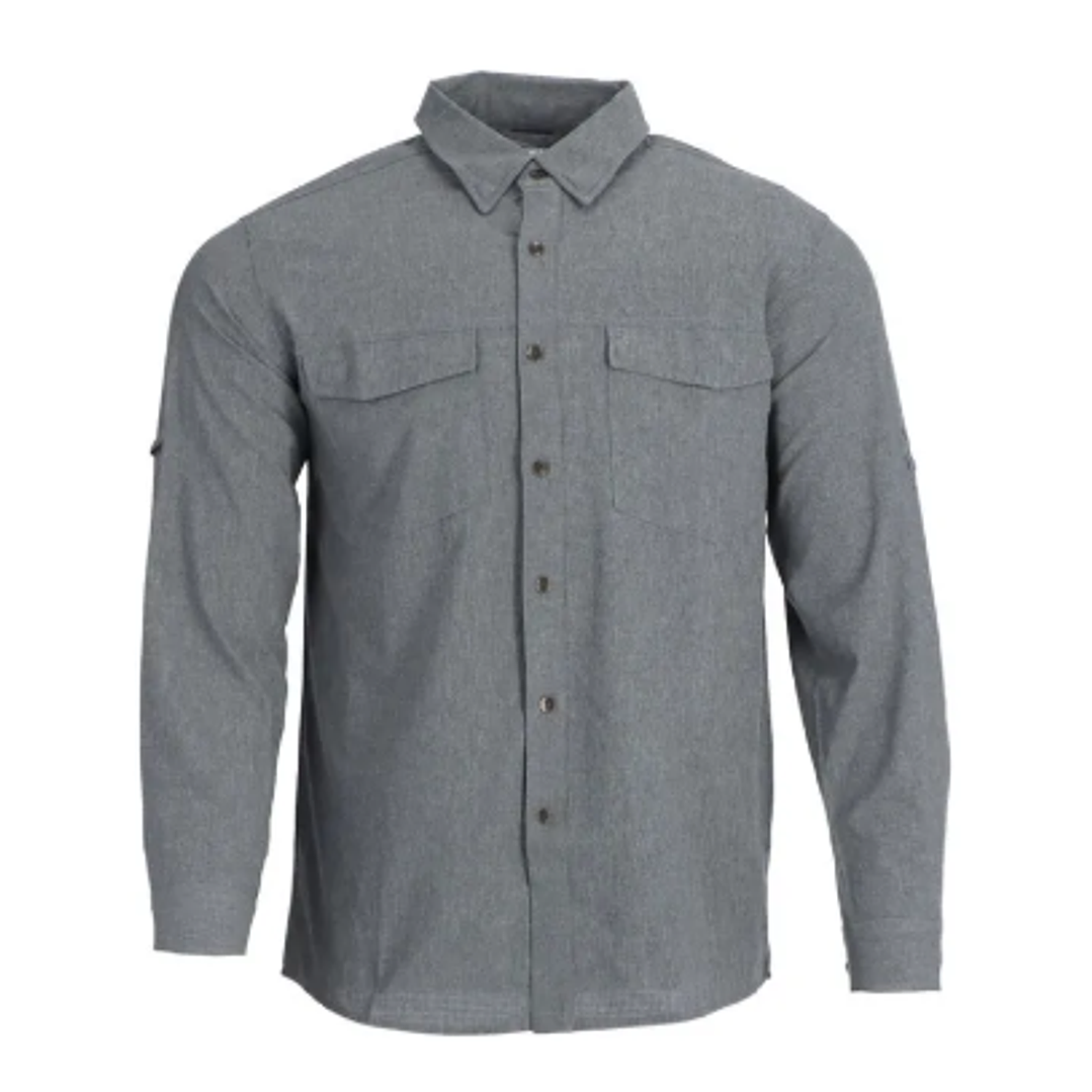 CAMISA OUTDOOR LIGHT GRIS MELANGE 1