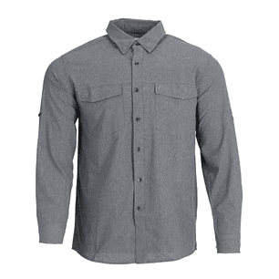 CAMISA OUTDOOR LIGHT GRIS MELANGE