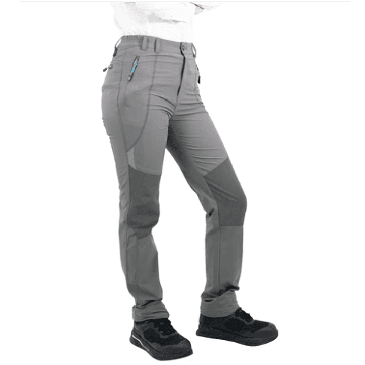PANTALON NAHUEL HW GRIS MUJER 2