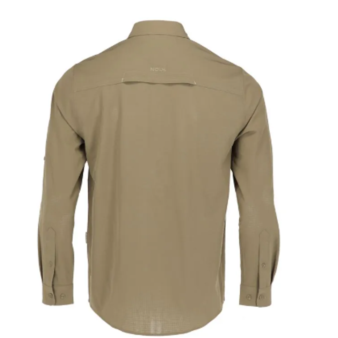 CAMISA SANTORINI STRETCH ANTIBACTERIAL BEIGE 2