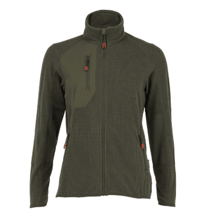 MICROPOLAR BOLSENA VERDE OLIVA MUJER 1