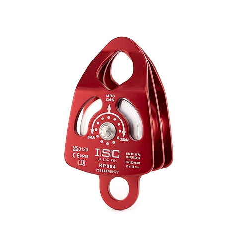Polea ISC Aluminio Doble Medium 13 mm. RP064B