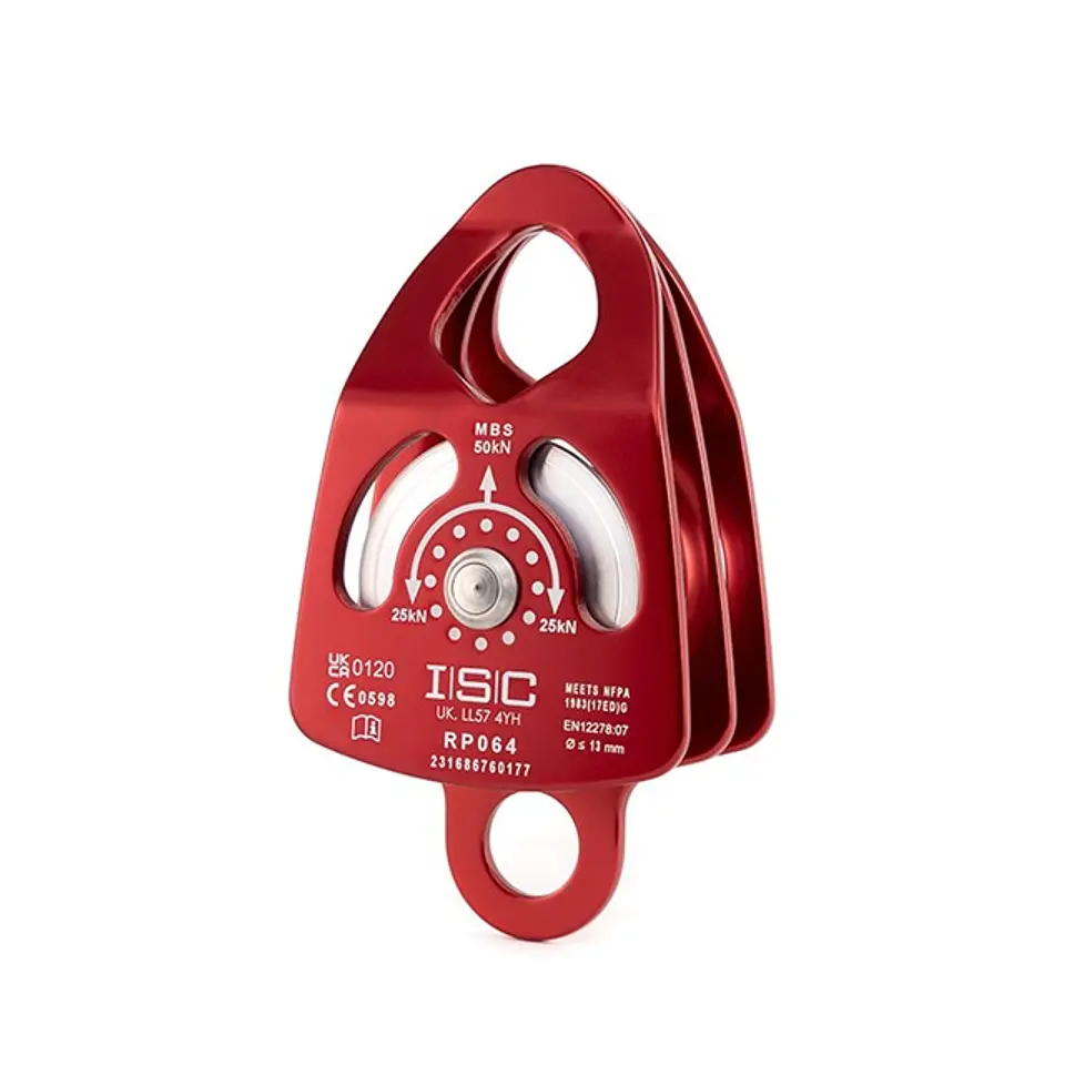 Polea ISC Aluminio Doble Medium 13 mm. RP064B 1