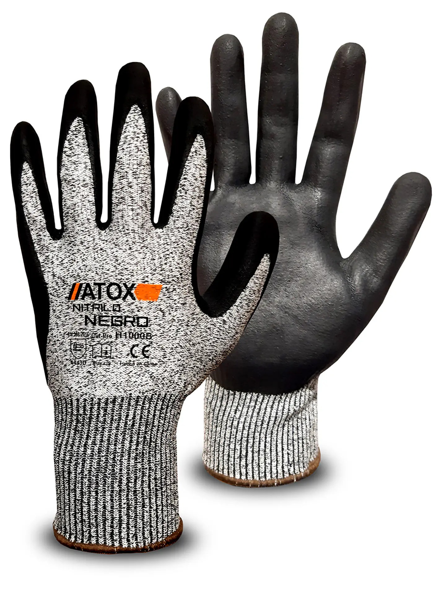 Guante Atox Cut-Pro Nitrilo Negro H1000B 1