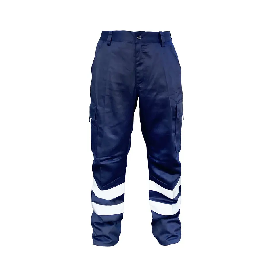 Pantalón Cargo Gabardina con Reflectante Black Bull 1