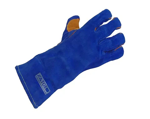 Guante Soldador Azul Atox
