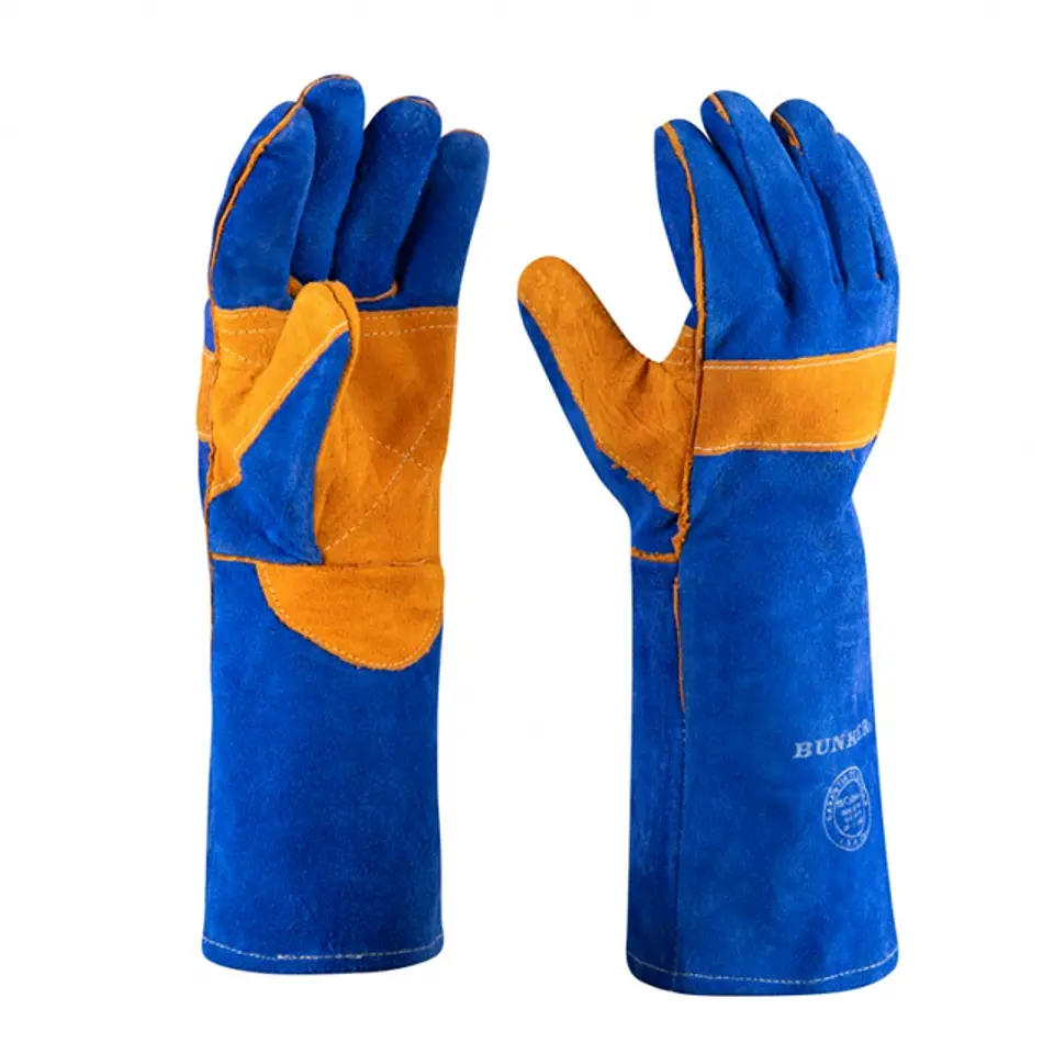 Guante Soldador Azul Bunker 1