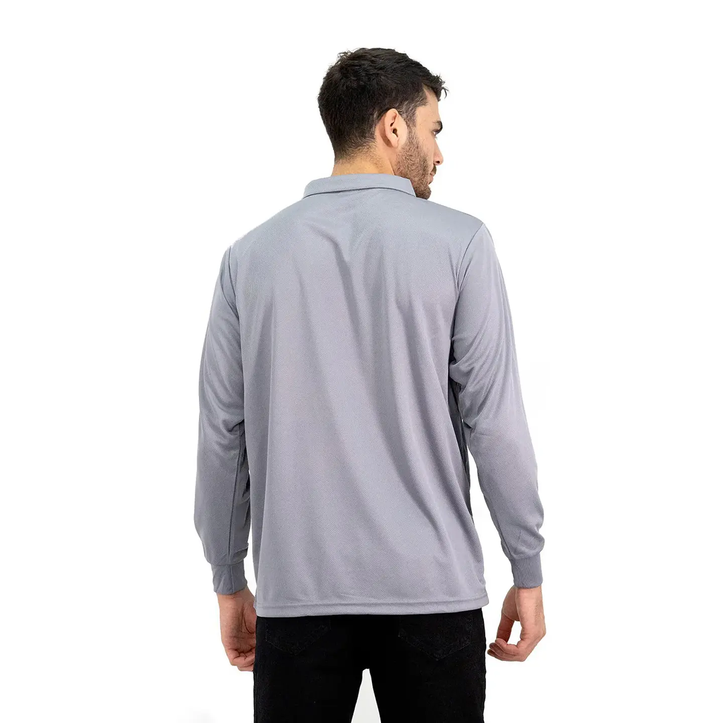 Polera Cooldry Quebec Manga Larga Hombre 8
