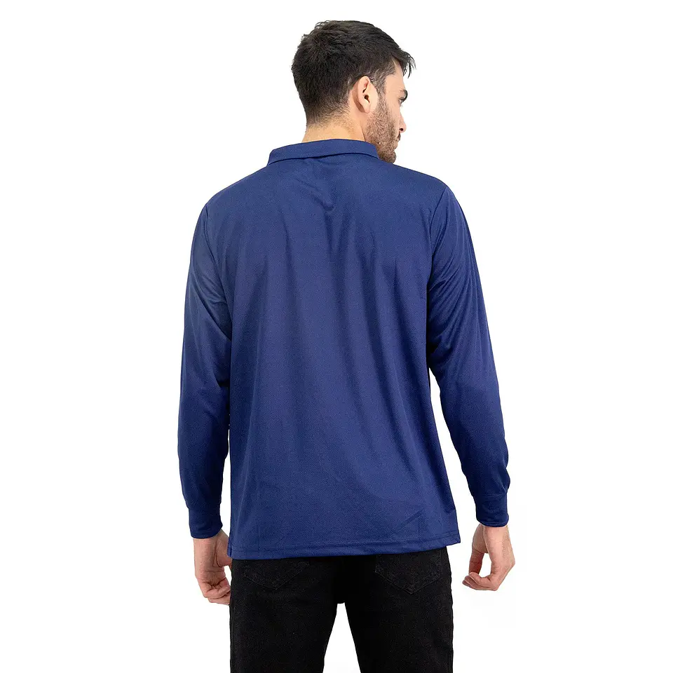 Polera Cooldry Quebec Manga Larga Hombre 2