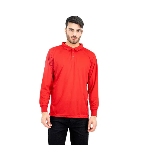 Polera Cooldry Quebec Manga Larga Hombre